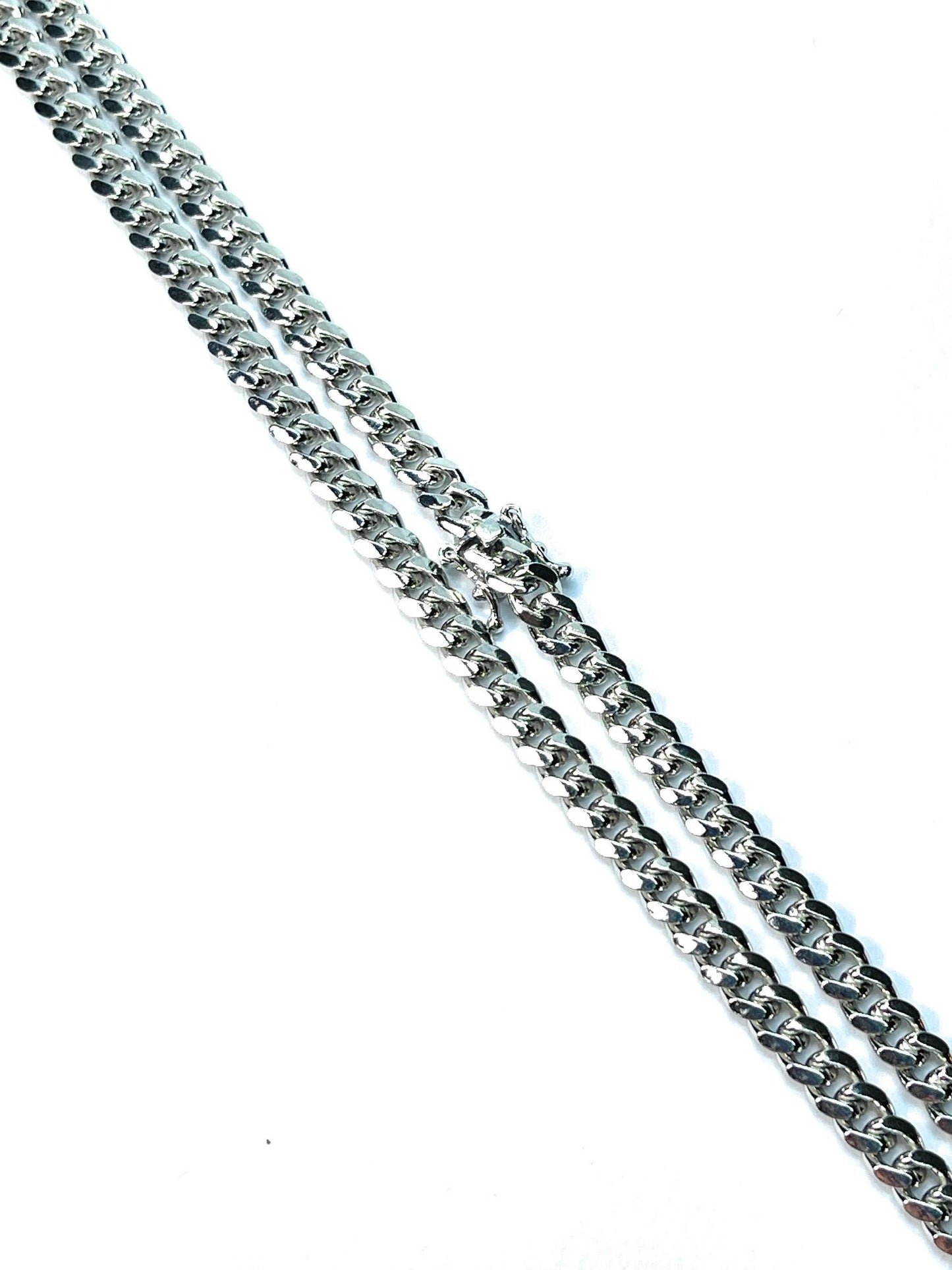 925 Sterling Silver 5mm Miami Cuban Link Chain - ADIRFINE 