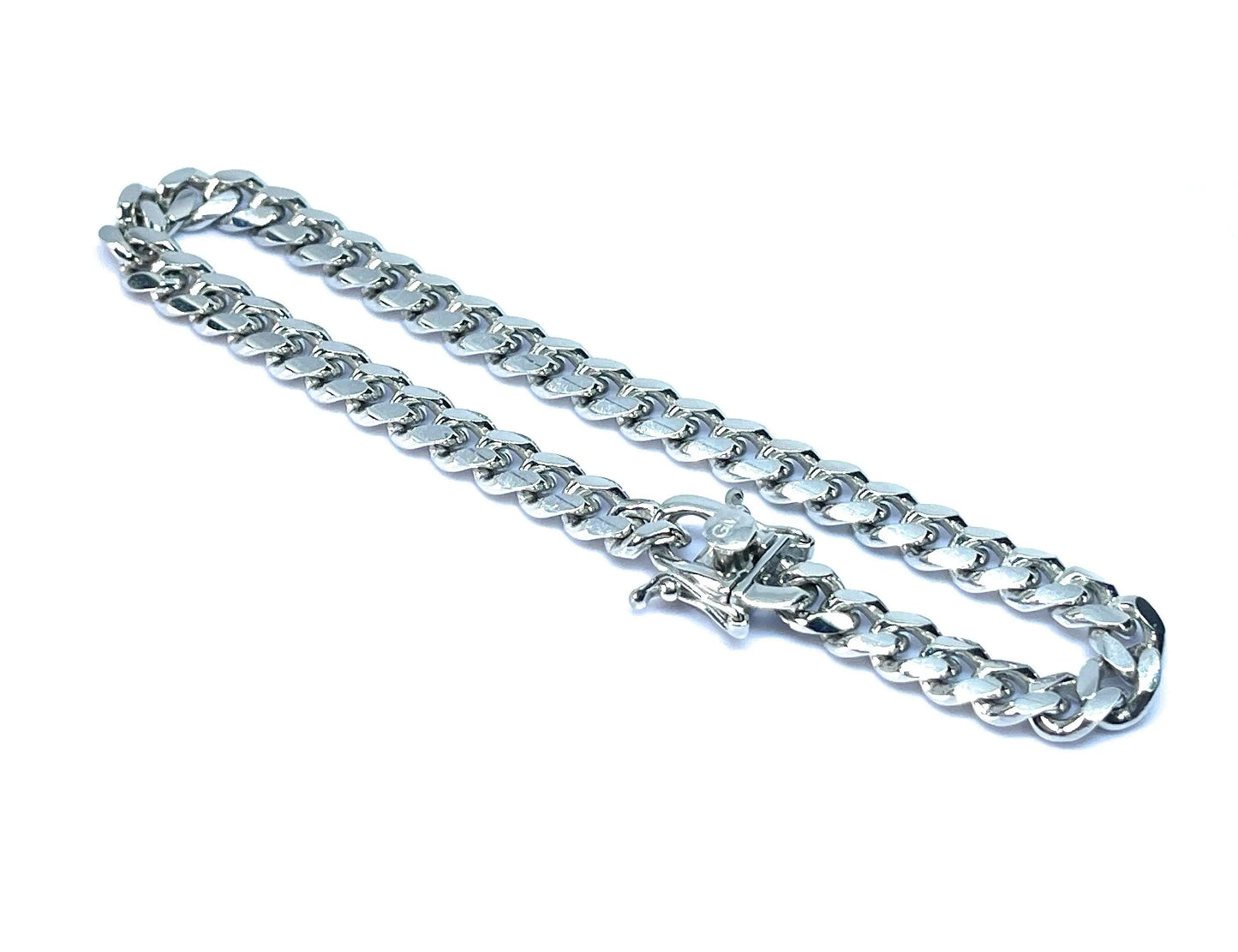 925 Sterling Silver 6mm Miami Cuban Link Chain | 6mm Sterling Silver Miami Cuban Necklace. - ADIRFINE 